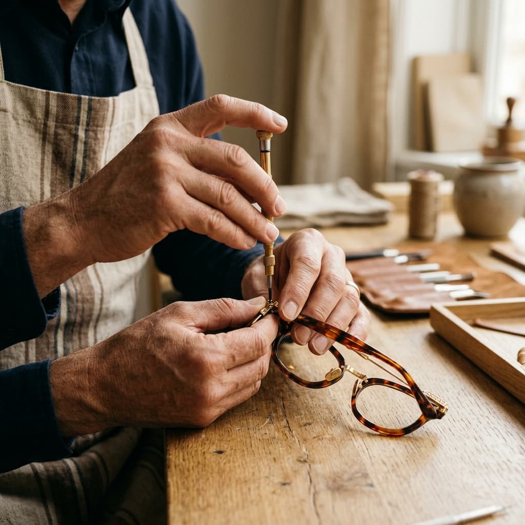 BA51 Eyewear Workshop Craftsmanship